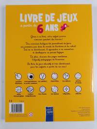 Livre de jeux à partin de 6 ans