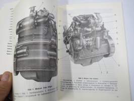Valmet 310 B, 411 A, 4111 AS dieselmotorerna, drift och skötsel /  instruktionsbok -käyttöohjekirja, ruotsinkielinen