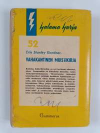Vahakantinen muistikirja : salapoliisiromaani