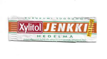 Xylitol Jenkki Hedelmätyhjä tuotapakkaus purkkakääre makeiskääre
