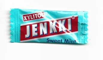 Xylitol Jenkki Sweet Minttyhjä tuotapakkaus purkkakääre makeiskääreE&#039;