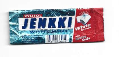 Xylitol Jenkki White Minttyhjä tuotapakkaus purkkakääre makeiskääreE&#039;