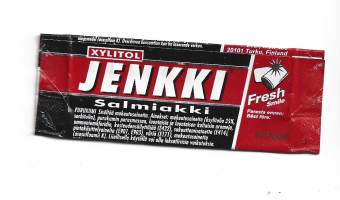 Xylitol Jenkki Saliakkityhjä tuotapakkaus purkkakääre makeiskääreE&#039;