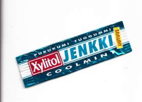 Xylitol Jenkki Cool Minttyhjä tuotapakkaus purkkakääre makeiskääre