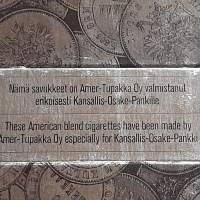 Kansallis-osake-pankki tupakka-aski tuotepakkaus