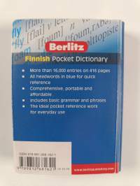 Berlitz Finnish pocket dictionary : Finnish-English englanti-suomi