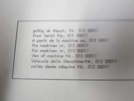 Claas Markant 41 paalain -varaosaluettelo / parts catalogue
