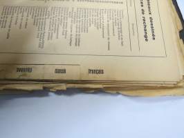 Claas Mercur combine parts catalogue -leikkuupuimuri, varaosaluettelo