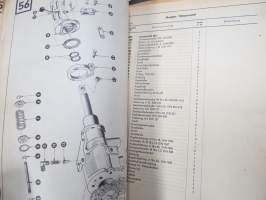 Claas Mercur combine parts catalogue -leikkuupuimuri, varaosaluettelo