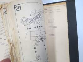 Claas Mercur combine parts catalogue -leikkuupuimuri, varaosaluettelo