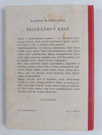 Liian lyhyt kesä : kertomus kahden tytön kesäseikkailuista