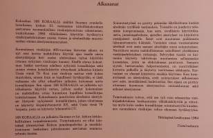 168 koraalia : väliaikainen koraalikirja vuoden 1984 virsikirjaehdotukseen.  ( Musiikki, nuotit, kirkkomusiikki )