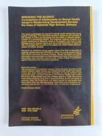 Breaking the Silence : Conceptions of Adolescents on Sexual Health Issues in Modernising Development Society : the Case of Nakamte High School, Ethiopia