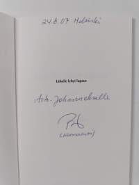 Lähelle lyhyt lupaus (signeerattu, tekijän omiste)