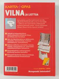 Vilna ja Liettua : kartta+opas : nähtävyydet, ostokset, ravintolat, menopaikat