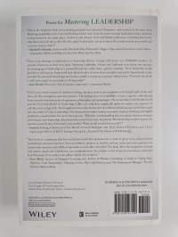 Mastering Leadership : An Integrated Framework for Breakthrough Performance and Extraordinary Business Results