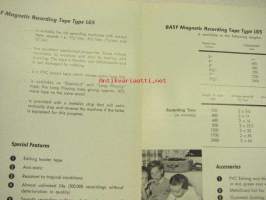 Basf Magnetic recording tape -myyntiesite
