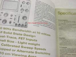 Telequipment D54 Dual-Trace Solid State Oscilloscope -myyntiesite