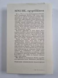 Sinuhe Egyptiläinen 1-2 : viisitoista kirjaa lääkäri Sinuhen elämästä n 1390-1335 eKr
