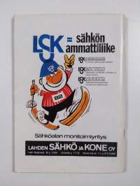 Salpausselän kisat : Ampumahiihdon, hiihdon ja mäen maailman cup 4.-7.3.1982 : käsiohjelma