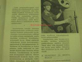 Tikkurilan Viesti 1963 nr 4 -asiakaslehti, sisältää asiapitoisia ammattiartikkeleita maalaus- suojaus- ja pinnoitustöistä ja materiaaleista
