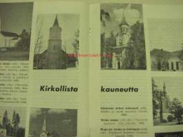 Tikkurilan Viesti 1963 nr 4 -asiakaslehti, sisältää asiapitoisia ammattiartikkeleita maalaus- suojaus- ja pinnoitustöistä ja materiaaleista