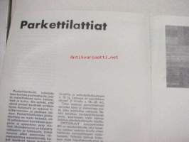 Tikkurilan Viesti 1966 nr 4 -asiakaslehti, sisältää asiapitoisia ammattiartikkeleita maalaus- suojaus- ja pinnoitustöistä ja materiaaleista