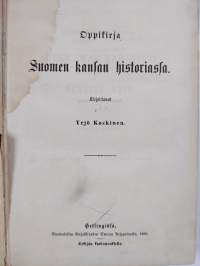 Oppikirja Suomen kansan historiasta