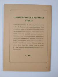 Kasviopin tehtäviä : Kansakouluja varten
