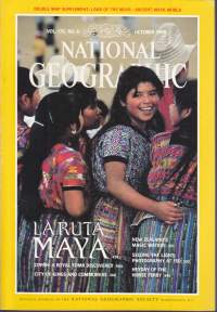 National Geographic  - October 1989. La Ruta Maya - Maya spesiaali
