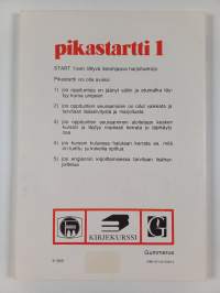 Pikastartti 1-2 : itseohjaava harjoituskirja
