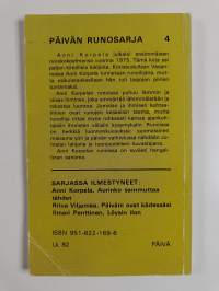 Hiljaisten puiden alla : runoja