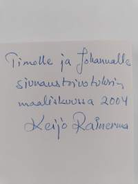 Paimenen puheita : Keijo Rainerman 50-vuotisjuhlakirja (signeerattu, tekijän omiste)