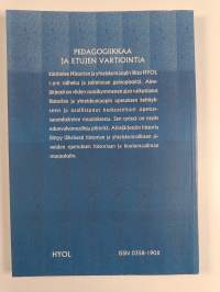 Pedagogiikkaa ja etujen vartiointia : Historian ja yhteiskuntaopin opettajien liitto HYOL r.y. 1948-1998