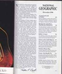National Geographic  - December 1986. Titanic - A Long Last Look. Northern Plains. Westminster. Halley&#039;s Comet. Tsetse Fly.