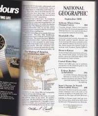 National Geographic  - September 1985. Central Plains. Sichuan. Humboldt. Kansas. Eritrea. Jason&#039;s Voyage.