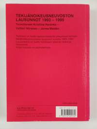 Tekijänoikeusneuvoston lausunnot 1993-1995