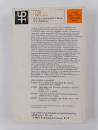 The First Industrial Nation : An Economic History of Britain, 1700-1914