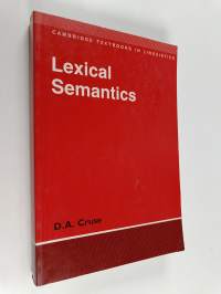 Lexical semantics