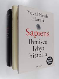 Yuval Noah Harari -paketti (3 kirjaa) : Sapiens : ihmisen lyhyt historia ; Homo deus : Huomisen lyhyt historia ; 21 oppituntia maailman tilasta