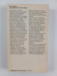 Marxistiska litteraturanalyser