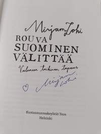 Valuneen taikinan tapaus (signeerattu)