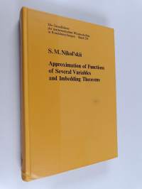 Approximation of functions of several variables and imbedding theorems