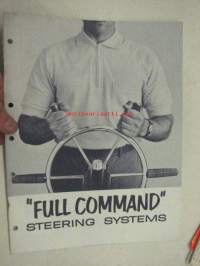 Morse &quot;Full Command&quot; steering systems -veneenohjausjärjestelmät  -myyntiesite