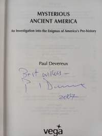 Mysterious ancient America : an investigation into the enigmas of America&#039;s pre-history (signeerattu)