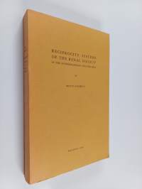 Reciprocity Systems of the Rural Society in the Finnish-Karelian Culture Area - With Special Reference to Social Intercourse of the Youth