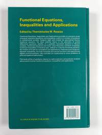 Functional Equations, Inequalities and Applications