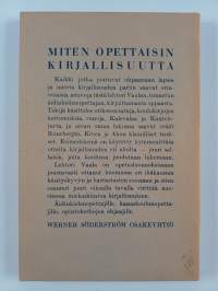 Miten opettaisin kirjallisuutta