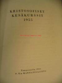 Kristosofiset kesäkurssit 1955