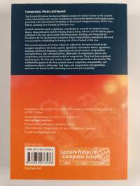 Computation, Physics and Beyond - International Workshop on Theoretical Computer Science, WTCS 2012, Dedicated to Cristian S. Calude on the Occasion of His 60th B...